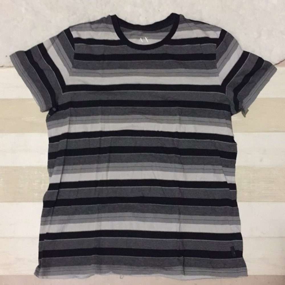 Armani stripped tee t-shirt